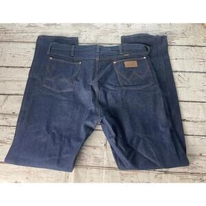 Vintage Wrangler 13MWZ Cowboy Jeans Dark Unwashed Mens 40x36